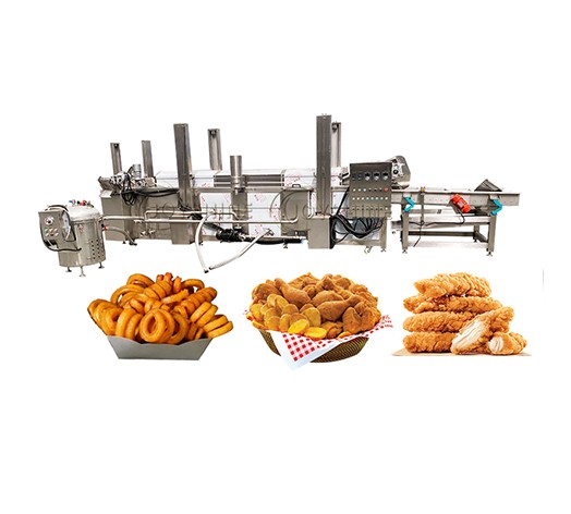 Continuous Frying Machine With Vacuum Oil-filter