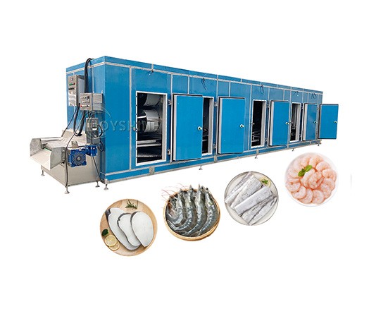 Industrial IQF Tunnel Freezer