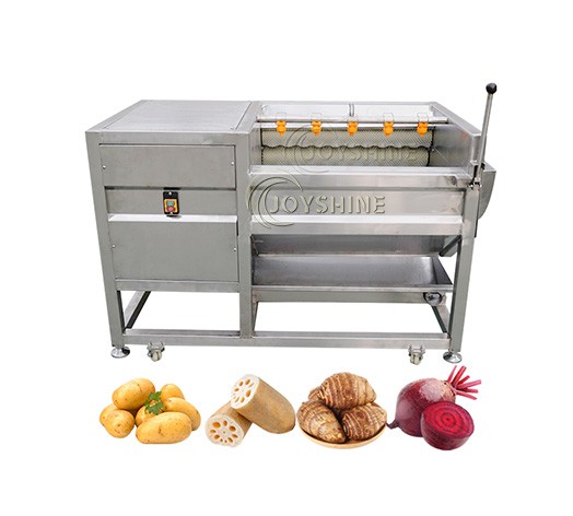 Potato Washing And Peeling Machine